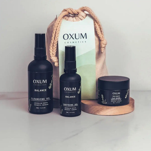 Achieve Perfect Balance: Discover Oxum Cosmetic's BALANCE Collection for Combination and Oily Skin!