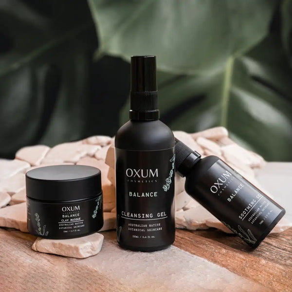 Three skincare products of Balance Collection